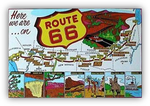 Visite de la route 66