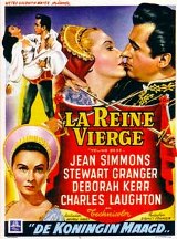 Jean Simmons, Stewart Granger, Deborah Kerr... Les jeunes ann�es de la reine d'Angleterre Elizabeth 1�re... 