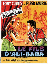 Tony Curtis, Susan Cabot, Piper Laurie Un calife cupide, d�sireux de mettre la main sur le tr�sor d'Ali Baba, capture une jeune et jolie princesse et l'oblige � se faire passer aupr�s du fils d'Ali Baba pour une esclave en fuite. La demoiselle �tant promise au shah, il a ainsi un pr�texte pour p�n�trer dans le palais et s'emparer du pactole