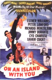 Esther Williams, Ricardo Montalban Peter Lawford Rosalind Rennolds, vedette de film en  tournage dans une ile des Mers du Sud avec le producteur Jim Buckley,  retrouve le lieutenant Lawrence qu'elle a rencontre durant la guerre. Elle repousse ses avances, �tant fianc�e � son partenaire, Ricardo Montez...
