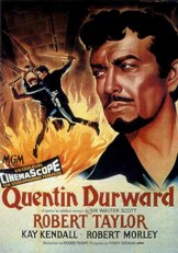 Robert Taylor, Kay Kendall, Robert Morley... La cour du roi Louis XI voit arriver un jeune Ecossais, bien d�cid� � servir Sa majest�. Tr�s vite, la nouvelle recrue, qui r�pond au nom de Quentin Durward, se voit embarqu�e dans le conflit avec le duc de Bourgogne...
