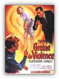 Glenn Ford, Anne Francis, Louis Calhern... Les rapports difficiles entre un professeur et ses eleves dans un centre professionnel. Ce film introduisit le rock and roll en France et le celebre tube "Rock around the clock"...