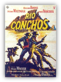 Richard Boone, Stuart Whitman, Anthony Franciosa... Un ancien officier Sudiste voue une haine mortelle aux Apaches, depuis qu'ils ont assassin sous ses yeux sa femme et sa fillette. Il se retrouve en prison aprs avoir tu des Indiens, et rencontre Rodriguez, condamn  mort pour meurtre. Les deux hommes regagnent leur libert contre un renseignement donn  un autre officier Sudiste... 