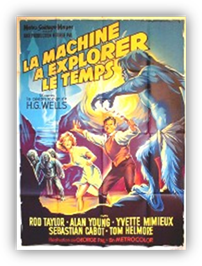 Rod Taylor, Alan Young, Yvette Mimieux… Un scientifique vivant  l'poque victorienne fabrique une machine  voyager dans le temps et voyage loin dans le futur. Il s'aperoit alors que la race humaine s'est divise en deux espces, une vivant  la surface, et l'autre sous terre. Quand sa machine est vole par le peuple souterrain cannibale, il doit risquer sa vie pour retourner dans son poque...