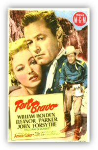 William Holden, Eleanor Parker, John Forsythe, William Demarest… En 1863, un groupe de dtenus sudistes vads de Fort Bravo est rattrap par le capitaine nordiste. La troupe est attaque sur le retour par des indiens, obligeant les blancs  une complte solidarit...
