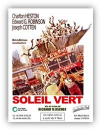 Charlton Heston, Edward G. Robinson, Leigh Taylor-Young… En 2022, les hommes ont puis les ressources naturelles. Seul le soleil vert, sorte de pastille, parvient  nourrir une population misreuse qui ne sait pas comment crer de tels aliments. Omniprsente et terriblement rpressive, la police assure l'ordre...