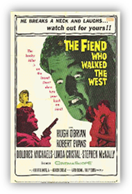 Robert Evans,  Hugh O'Brian, Linda Cristal,  Stephen McNally… Dans ce remake de l'ouest de Kiss of Death (1947), un voleur de banque condamn purge sa peine de prison tout en souhaitant  revenir voir sa famille, son ancien compagnon de cellule un psychopathe, tourne autour de lui et terrorise sa femme...