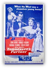 Ronald Reagan, Coleen Gray, Leo Gordon
 L'Amérique à l'époque de la ruée vers l'or. Sandy City, petite ville californienne, est le rendez-vous des prospecteurs et des jolies filles. Le saloon le plus fréquenté de l'endroit est tenu par la belle Elizabeth, une rousse flamboyante. Son amant, l'élégant Tennessee, est un as du poker. Abusé par un prospecteur, Tennessee est sauvé d'un guet-apens par un cow-boy de passage, l'honnête Cowpoke. Une amitié se noue entre les deux hommes, de tempéraments différents...