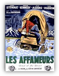 James Stewart, Arthur Kennedy, Rock Hudson… Deux hommes au pass trouble, Glyn Mc Lyntock et son ami Emerson Cole, escortent la longue marche d'un convoi de pionniers. Arrivs  Portland, les fermiers achtent des vivres et du btail que Hendricks, un ngociant de la ville, promet d'envoyer avant l'automne. Les mois passent et la livraison se fait attendre. Mc Lyntock alors retourne  Portland avec Baile, le chef du convoi. Ils dcouvrent une ville en proie  la fivre de l'or...