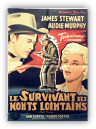 James Stewart, Audie Murphy, Dan Duryea
 Lorsqu'une bande de desperados menée par le fameux Whitey Harbin prend pour cible répétée les trains locaux, les autorités du chemin de fer font appel à Grant Mc Laine, un homme au caractère endurci. Celui-ci est chargé de protéger la paix, mais les autorités n'avaient pas pris en considération que la meilleure gâchette de la bande de desperados n'était autre que Kid Utica, le petit frère de Grant...