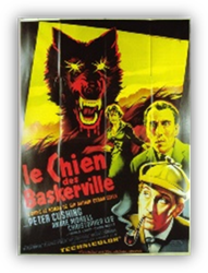 Peter Cushing, Andr Morell, Christopher Lee... Le malheur poursuit la famille Baskerville depuis que sir Hugo, un anctre, tua une paysanne. Tous les membres de la famille meurent de mort violente annonce et provoque par un chien fantastique...