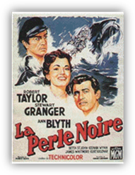  Robert Taylor, Stewart Granger, Ann Blyth... A New Bedford en 1857, Marc Shore prend le relais de son frre Jol, disparu, pour commander le 'Nathan Ross', une baleinire. Au cours d'une escale, Jol rapparat. Il avait abandonn son poste, ayant eu vent de l'existence d'un trsor...